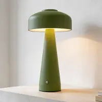 LumenXL Oplaadbare mushroom lamp Soma met touch dimmer en instelbare kleurtemperatuur - groen