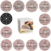 Mirka Ultimax Ligno klittenbandschuurschijven Ø150 mm mixpakket 91 stuks + Pad Saver