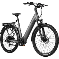 TTGO Z3 Elektrische Fiets - 250W Motor - 48V15Ah Accu - 27.5 Inch Banden - Max Snelheid 25km/u - Max Bereik 110-120km - Shimano 7 Versnellingen - Grijs