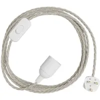 Creative Cables Snakebis Twisted E14 Lamphouder Met Snoer