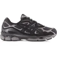Asics Trainers Gel NYC zwart (44.5), Plat, Veters, Casual, Sportief, Running, Meerdere sporten 1201A789