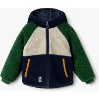 Liewood Thermo/Fleece Jas - Jackson - Omkeerbaar - Garden Green/ - - 4 jaar (104) - Thermojassen