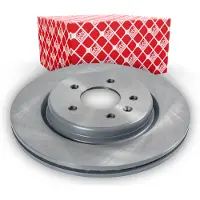 FEBI BILSTEIN Remschijf 105852 achter, geventileerd, 1 Stuk