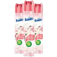 At Home 3x Luchtverfrisser Spray Vanille en Magnolia 400 ml
