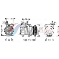 Ava Cooling HYK199 Aircopomp