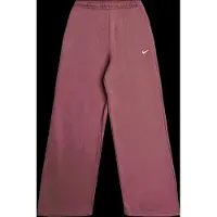 Nike Girls' Studio Fleece Wide Leg Joggers Junior, pink