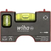 Wiha Pocket 46957 Mini-waterpas Incl. magneet 80 mm 0.75 mm/m