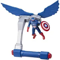 Hasbro Captain America Flight Controls Figure. Marvel Epic Hero Series Captain America: Brave New World. Ages 4