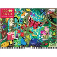 Mudpuppy Bugs & Butterflies 100 Piece Puzzle