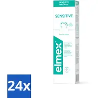 Elmex 24 x Tandpasta Sensitive Original 75 ml - Gevoelige Tanden - Tandpasta - Aminfluoride - Cariës - Tandgevoeligheid