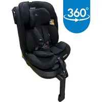 Cangaroo Bravo Black 40-150 cm 360° i-Size Autostoel