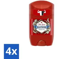 Old Spice 4 x – Deodorantstick – Wolfthorn – 50 ml - Wolfthorn - Deodorant Stok - Anti-geur - Frisheid - Geur
