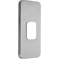 BDS Metalen Plaatje voor Magnetische Telefoonhouder - 35x45mm Zilver