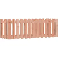 vidaXL Hoge plantenbak met lattenomheining-design, 150x50x50 cm, massief hout, Douglasie
