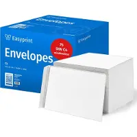 Easyprint NIEUW: Enveloppen zonder venster, DIN C4, onbedrukt, 75 stuks