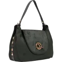 Liu Jo handtas schoudertas Gerona Top Handle Foresta donkergroen