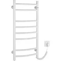 Aqualine Supe elektrische handdoekradiator 36x80cm 107W wit