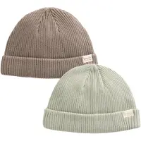 Next Muts donkerbeige / mintgroen