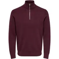 Only & Sons Sweatshirt 'ONSPHIL' wijnrood