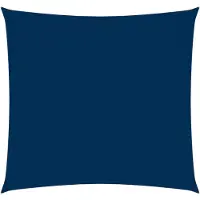 vidaXL Schaduwdoek vierkant 4x4 m oxford stof blauw