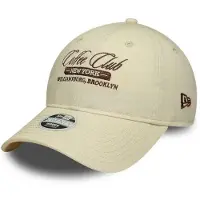 New Era Pet 'CAFE SLOGAN 9TWENTY' lichtbeige / donkerbruin