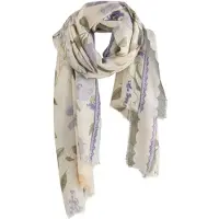 Next Sjaal jade groen / lavendel / abrikoos / offwhite