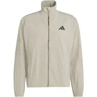 Adidas Trainingsjack 'City Tech' greige / zwart