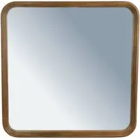 HD Living Spiegel Mirror Brown 75,5 x 75,5 x 4 cm