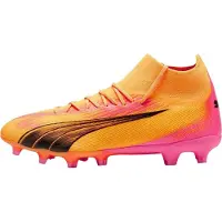 Puma Heren Ultra Pro FG/AG Voetbalschoenen (Oranje)