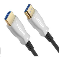 PremiumCord HDMI vezeloptische kabel, High Speed + Ethernet, 4K@60Hz, mannelijk/mannelijk, vergulde connectoren, 20 meter, zwart