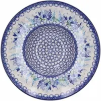 Bunzlau Castle Pastabord Blue Garden 25 cm