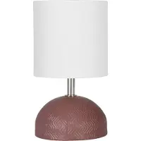 Eglo Romanoro Tafellamp - E14 - 19,5 cm - Roze/Wit