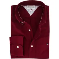 Tommy Hilfiger Overhemd 'Heritage' kersrood