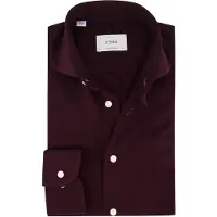Eton Overhemden Contemporary Fit bordeaux