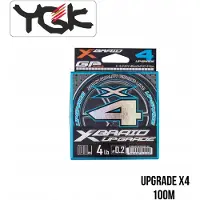 YGK X-BRAID UPGRADE X4 Vlechtlijn #0.4/0.104mm/8lb/3.62kg (100m)