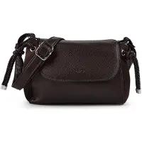 Gabor schoudertas Letitia Flap Bag Top Zip Dark Brown donkerbruin