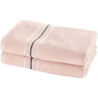 MOODIT Douchelaken Empress - Pearl Pink - set 2 st. - 70 x 140 cm - 100% Katoen