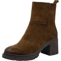 Tamaris Enkellaarsjes chocoladebruin
