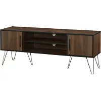 DOMUS Saphire-Tv-meubel - 2-deurs - Bruin