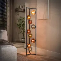 Zijlstra Vloerlamp Stellar, multicolor, Woon-/ Eetkamer, Glas, Scandinavisch, vloerlamp