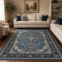 Muratap Nain klassiek vintage oosters vloerkleed medaillon 280x380cm