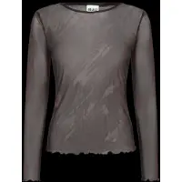 Object Dames Tops & T-shirts Bjnoelle Slim L/s Top 147 - Bruin - Maat L