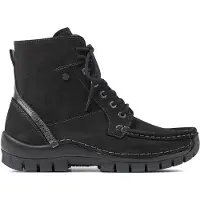 Wolky 0474111-000 dames veterboots sportief
