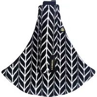 Wildride Babytrage - Feathers - Schwarz/Weiß - - One Size - Babytragen