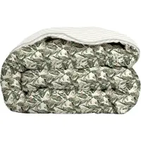 Zydante Easy dekbed en overtrek in 1 - Floral Green - 300gsm - exclusief sloop - 140x200 cm