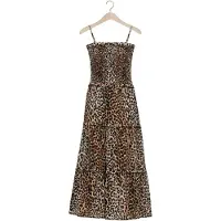 WITHBLACK Dames Jurken Wblamina Maxi Dress - Multi - Maat S
