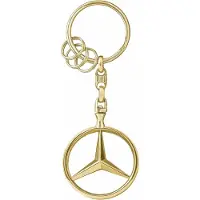 Mercedes-Benz Sleutelhanger Brussel - goudkleurig