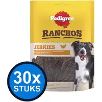 Pedigree 30x - Ranchos Jerkies Kip - Hondensnacks - 70 g