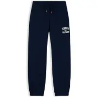 Tommy Hilfiger Broek 'Brand Love' nachtblauw / wit
