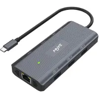 Moye Core Mulitport X9 - Premium 9-in-1 USB-C Hub